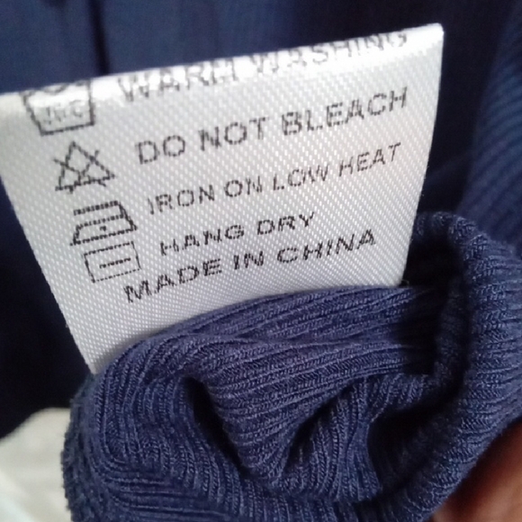 Classic Navy Women's Cardigan - Picture 6 of 6